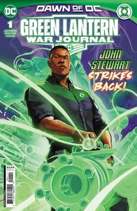 [The cover for Green Lantern: War Journal #1 (Cover A Taj Tenfold)]