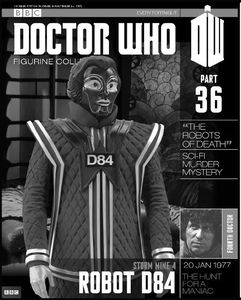 [Doctor Who: Figurine Collection Magazine #36 D84 (Product Image)]