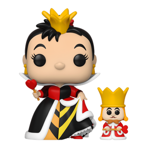 [Alice In Wonderland: 70th Anniversary: Pop! Vinyl Figure: Queen Of Hearts With King (Product Image)]