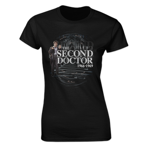[Doctor Who: The 60th Anniversary Diamond Collection: Women's Fit T-Shirt: The Second Doctor (Product Image)]