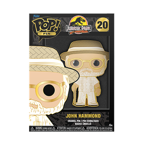 [Jurassic Park: Loungefly Pop! Pin Badge: John Hammond (Product Image)]