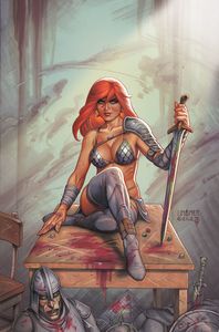 [Red Sonja: Empire Of The Damned #1 (Cover Q Linsner Virgin Variant) (Product Image)]