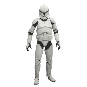 [Star Wars: Attack Of Clones: 20th Anniversary: Hot Toys 1/6 Scale Action Figure: Clone Trooper (Product Image)]