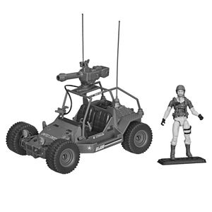[Gi Joe: Retro Vehicle Figure: A.W.E Striker (Product Image)]