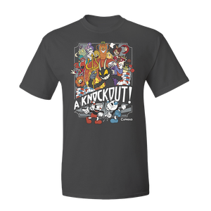 [Cuphead: T-Shirt: It's A Knockout! (Product Image)]