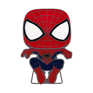[Spider-Man: No Way Home: Loungefly Pop! Pin Badge: Amazing Spider-Man (Product Image)]