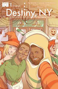 [The cover for Destiny NY: Halloween Special #1 (Cover A Zanfardino)]