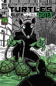 [Teenage Mutant Ninja Turtles: Black, White & Green #1 (Cover D 40th Anniversary) (Product Image)]