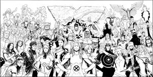 [Uncanny X-Men #1 (Marquez Wraparound Gatefold Variant) (Product Image)]