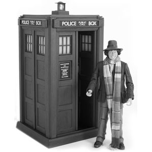 [Doctor Who: Action Figures: 4th Doctor & Classic Electronic TARDIS: Planet Of Evil (Product Image)]
