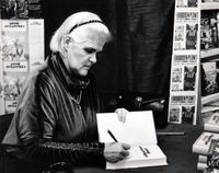 [Anne McCaffrey signing Dragonlady (Product Image)]