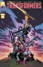 [The latest cover for Transformers (2023)]
