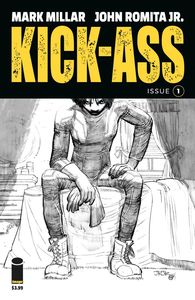 [Kick-Ass #1 (Cover B Black & White Romita Jr) (Product Image)]