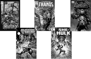 [Marvel Legacy Lenticular (5 Pack) (Product Image)]