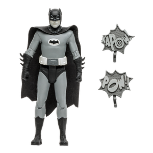 [DC: Batman '66: Retro Action Figure: Wave 4: Batman (Black & White TV Variant) (Product Image)]