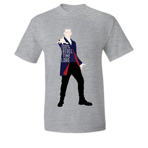 [Doctor Who: T-Shirt: 100% Rebel Time Lord (Product Image)]