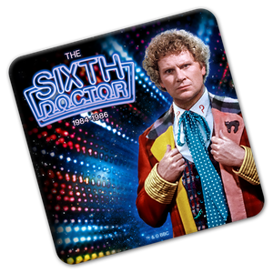 [Doctor Who: The 60th Anniversary Diamond Collection: Coaster: Sixth Doctor (Product Image)]