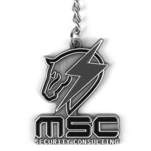 [Metal Gear Rising: Revengeance: Keychain: MSC Logo (Product Image)]