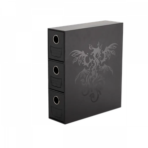 [Dragon Shield: Fortress Card Drawers: Black (Product Image)]