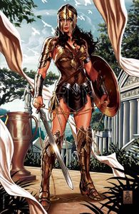 [Justice League #1 (Mark Brooks Variant - Brown Cover B - Signed Edition) (Product Image)]