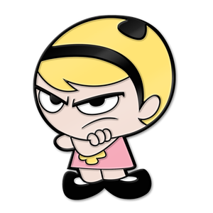 [The Grim Adventures Of Billy & Mandy: Enamel Pin Badge: Mandy (Product Image)]