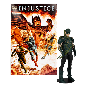 [DC Direct: Action Figure With Comic: Green Arrow (Injustice 2) (Product Image)]