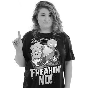 [Final Space: T-Shirt: How About Freakin' No! (Product Image)]