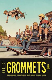 [The cover for Grommets #1 (Cover A Brett Parson)]