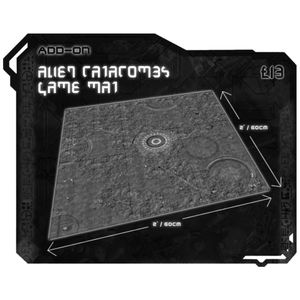 [Core Space: First Born: Alien Catacombs: Gaming Mat (Product Image)]