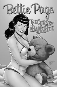 [Bettie Page: The Curse Of The Banshee #4 (Cover A Mychaels) (Product Image)]