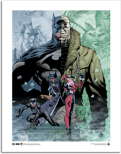 [Batman: Art print: Complete Hush By Jim Lee (Product Image)]