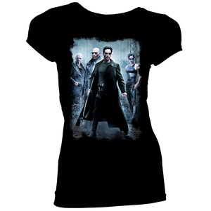 [The Matrix: Women's Fit T-Shirt: Film Poster			 (Product Image)]