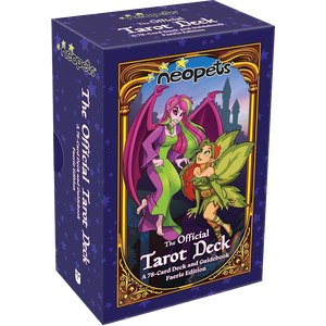 [Neopets: The Official Tarot Deck: A 78-Card Deck & Guidebook: Faerie Edition (Product Image)]