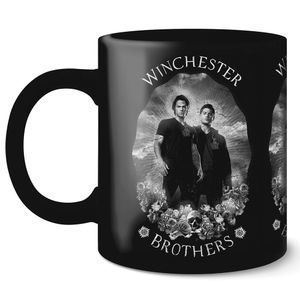 [Supernatural: Mug: Sam & Dean Motif (Product Image)]