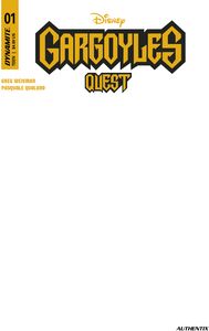 [Gargoyles Quest #1 (Cover E Blank Authentix) (Product Image)]