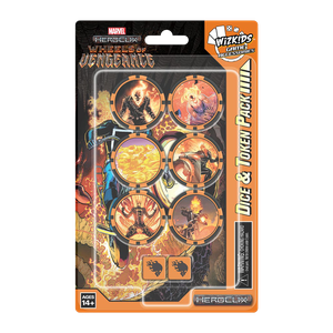 [Marvel: Heroclix: Wheels Of Vengeance (Dice & Token Pack) (Product Image)]