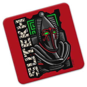 [Doctor Who: The 60th Anniversary Diamond Collection: Coaster: Sutekh (Product Image)]