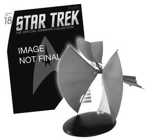 [Star Trek: Starships Figure Collection Magazine #18 Bajoran Light Ship (Product Image)]