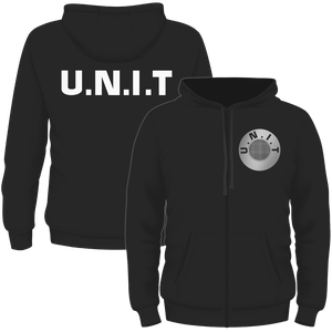 [Doctor Who: Anniversary Collection: Hoodie: U.N.I.T Logo (Product Image)]