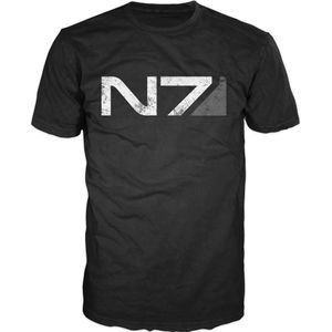 [Mass Effect 3: T-Shirt: N7 Black (Product Image)]