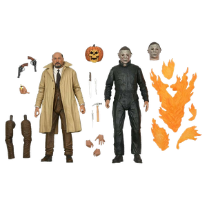 [Halloween 2: Ultimate Action Figure 2 Pack: Michael Myers & Dr Loomis (Product Image)]