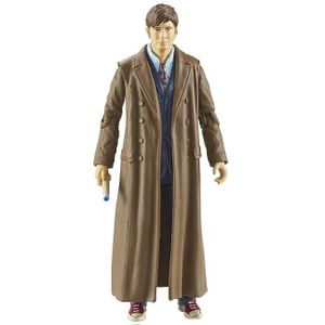 [Doctor Who: Wave 3 Action Figures: 10th Doctor In Blue Suit & Long Coat (Product Image)]