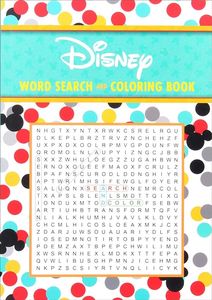 [Disney: Word Search & Coloring Book (Product Image)]