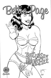 [Bettie Page: The Curse Of The Banshee #2 (Cover G Mychaels Pencils Variant) (Product Image)]