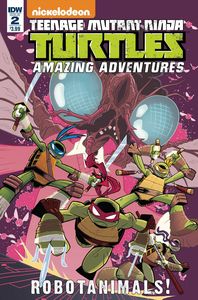 [Teenage Mutant Ninja Turtles: Amazing Adventures: Robotanimals #2 (Cover A Thomas) (Product Image)]