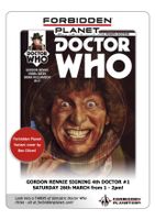 [Gordon Rennie Signing 4th Doctor #1 (Product Image)]