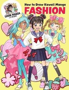 [How To Draw Kawaii Manga Fashion: Learn Manga With Misako (Product Image)]