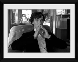 [Sherlock: Framed Print: Pondering (Product Image)]