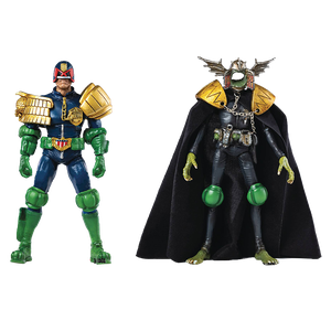 [Judge Dredd: 1/18 Scale Action Figure 2-Pack: Gaze Into The Fist Of Dredd (PX Exclusive) (Product Image)]