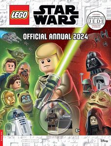 [LEGO: Star Wars: Official Annual: 2024: With Luke Skywalker Minifigure (Hardcover) (Product Image)]